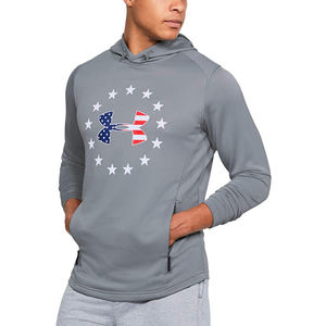 Under Armour Men's Hoodie UA Freedom Tech Terry Tactical 1323105 Steel White